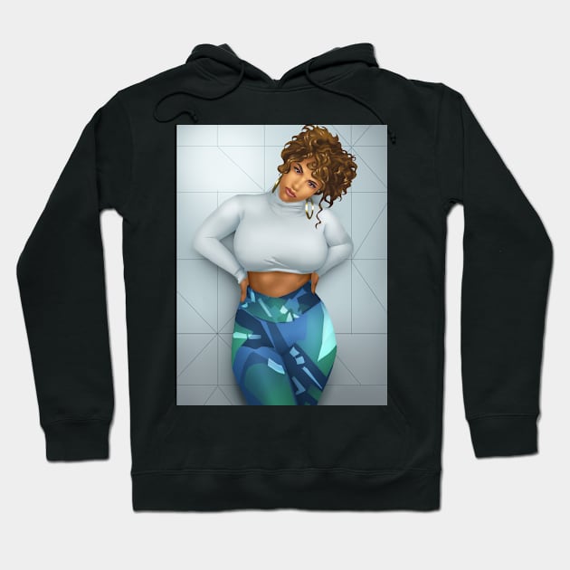 I'm Staring At You Collection Hoodie by Beckley Art